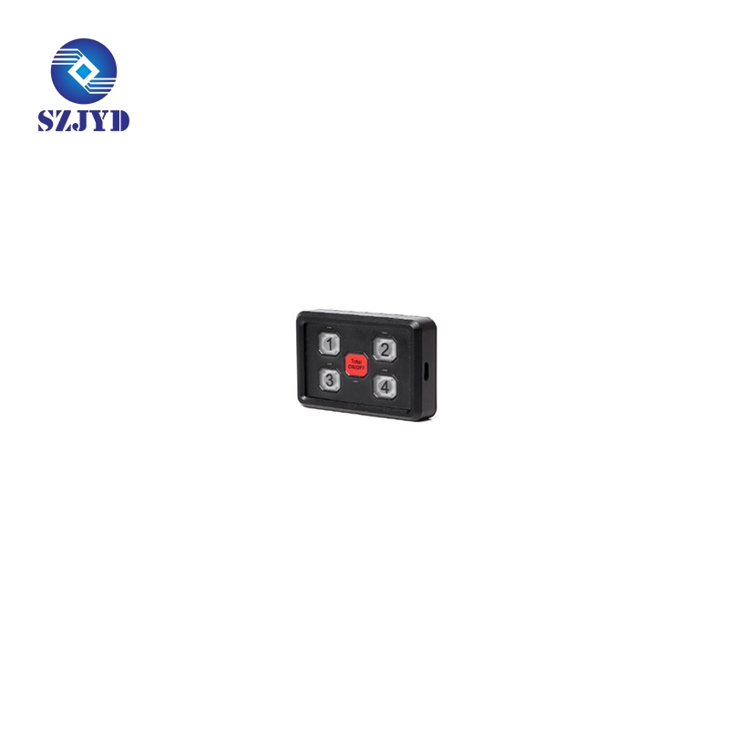 JYD-SP-4F 4-Key Switch Panel On-off LED Car Light Switch Power System for Car Off Road Lights, Horns and Winches