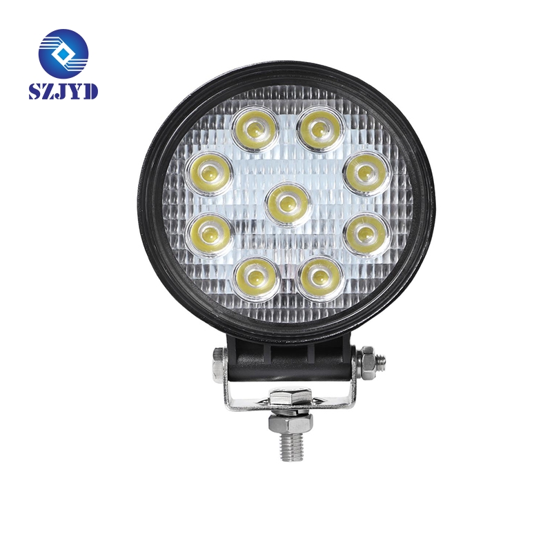 JYD-C-27W-4.3inch 27W high power led spot lights excavator work lights, construction machinery headlights