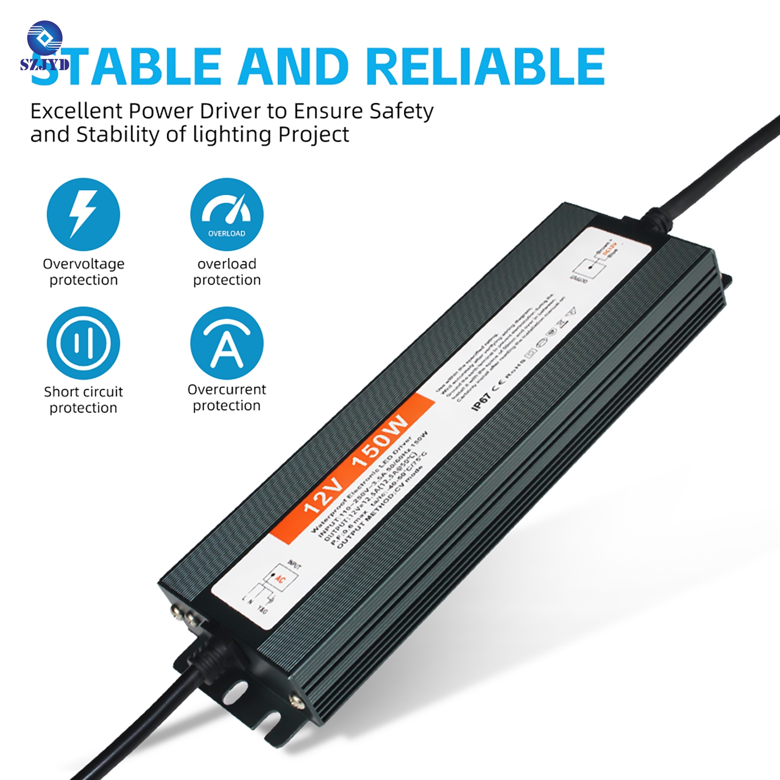 IP67 waterproof power supply manufacturer