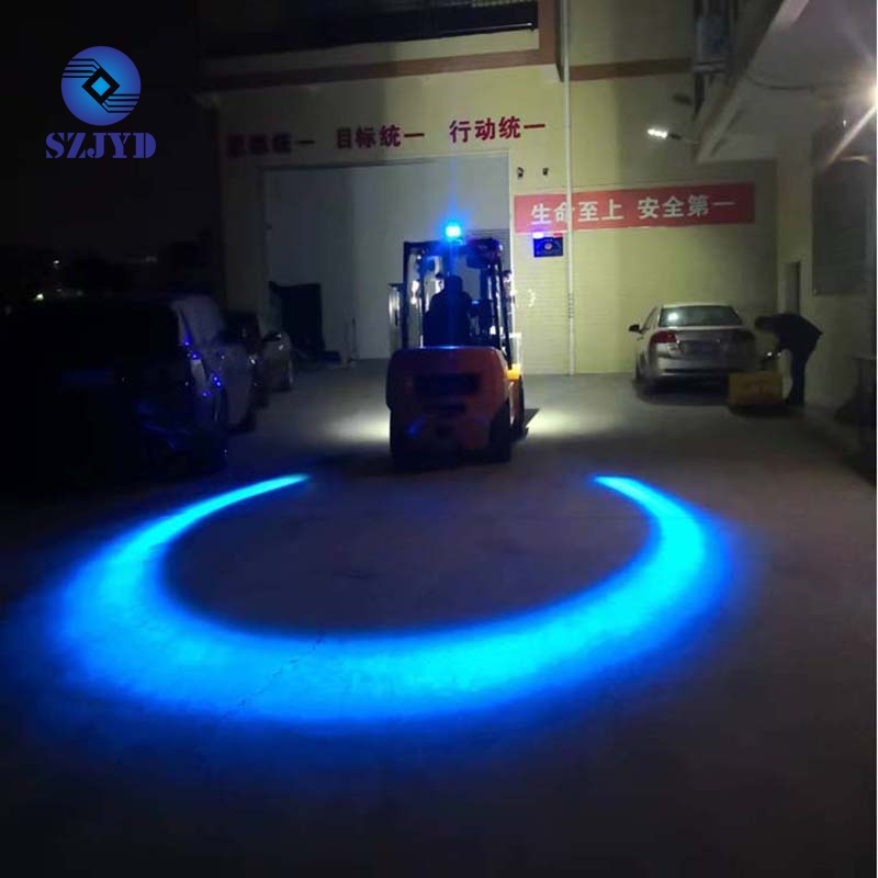 arc forklift truck light blue halo