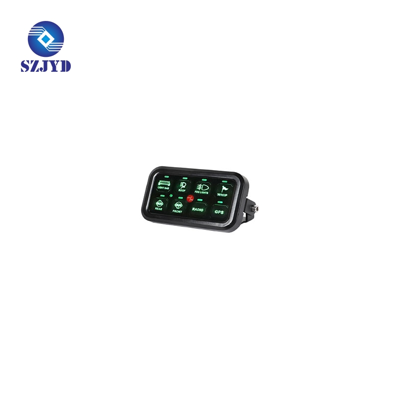 auto 8-key switch touch control panel