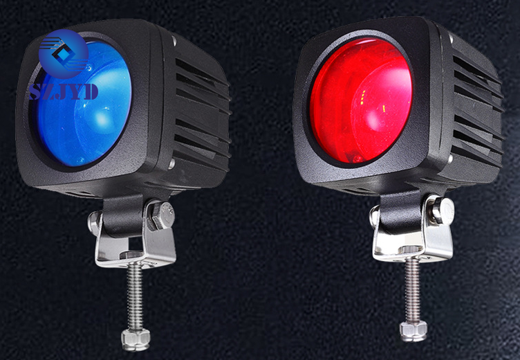 1082B red&blue color led strobe light for warehouse