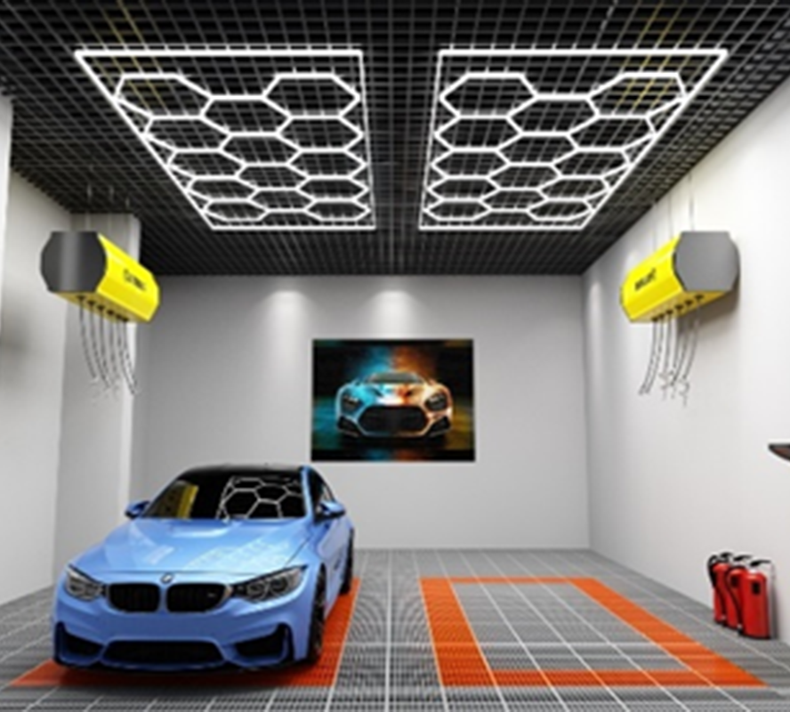 Honeycomb Hexagonal Lamps (2)